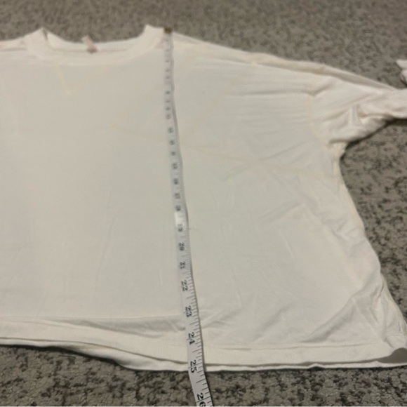 FP Movement By Free People White Runner Up Long Sleeve in Sail Size Small - Picture 10 of 10